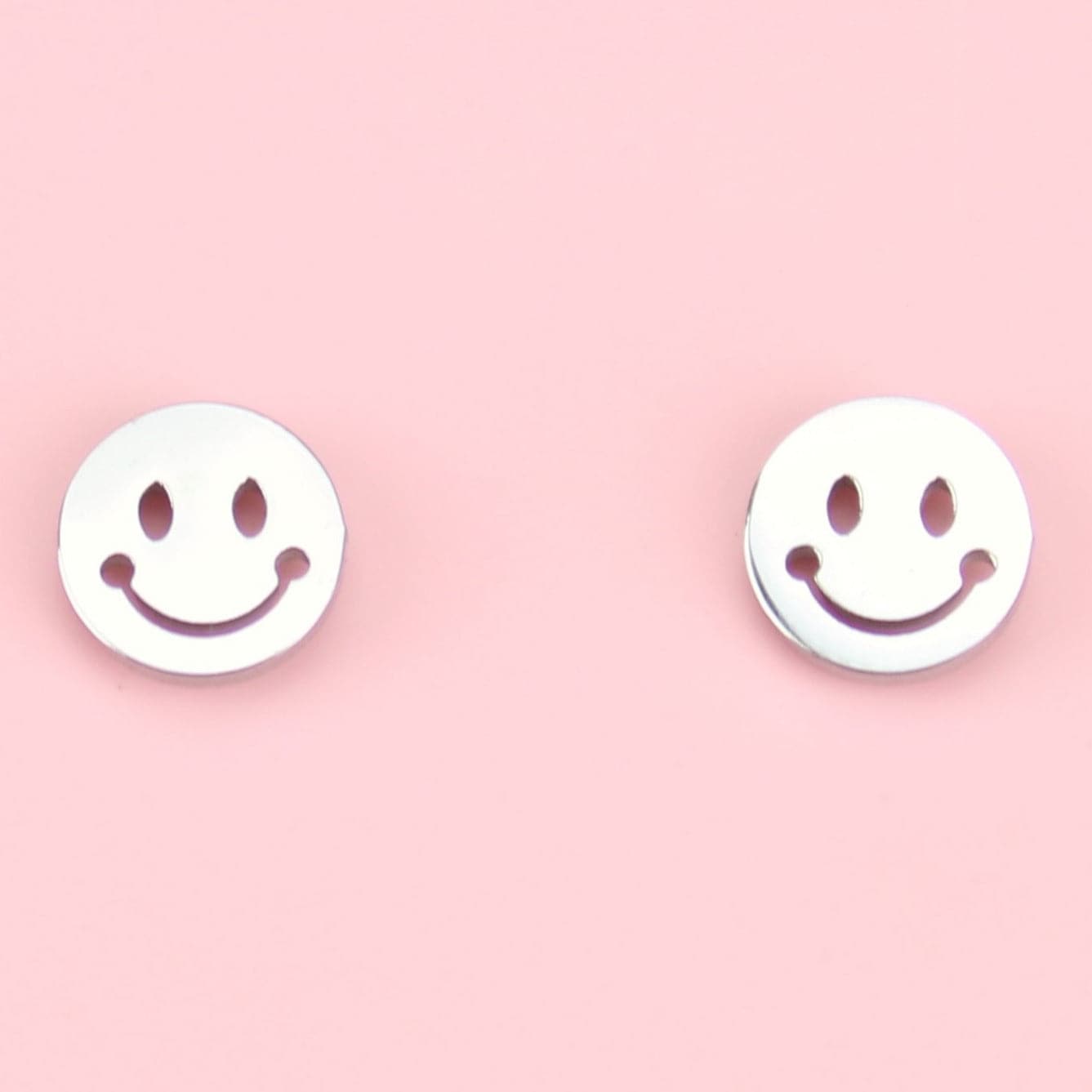Smiley Face Stud Earrings