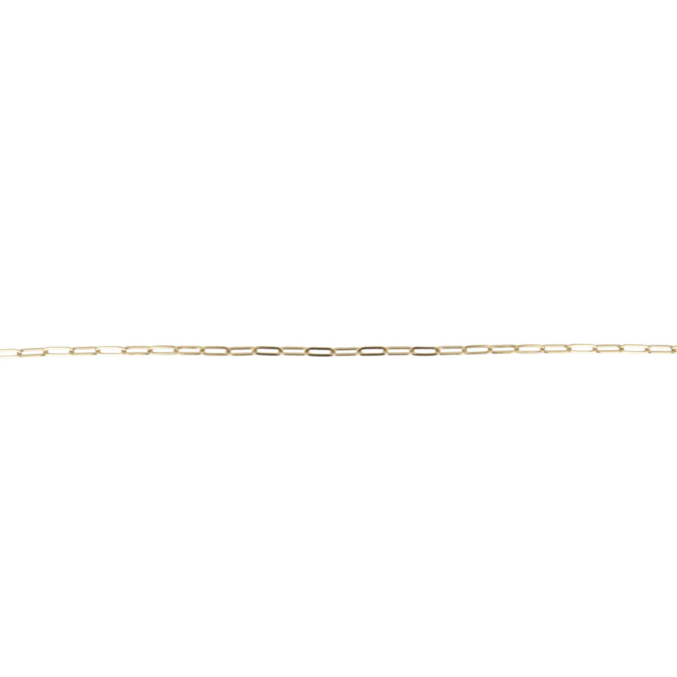 Slim Oval Link Chain (Gold Plated) 22 INCH/56CM