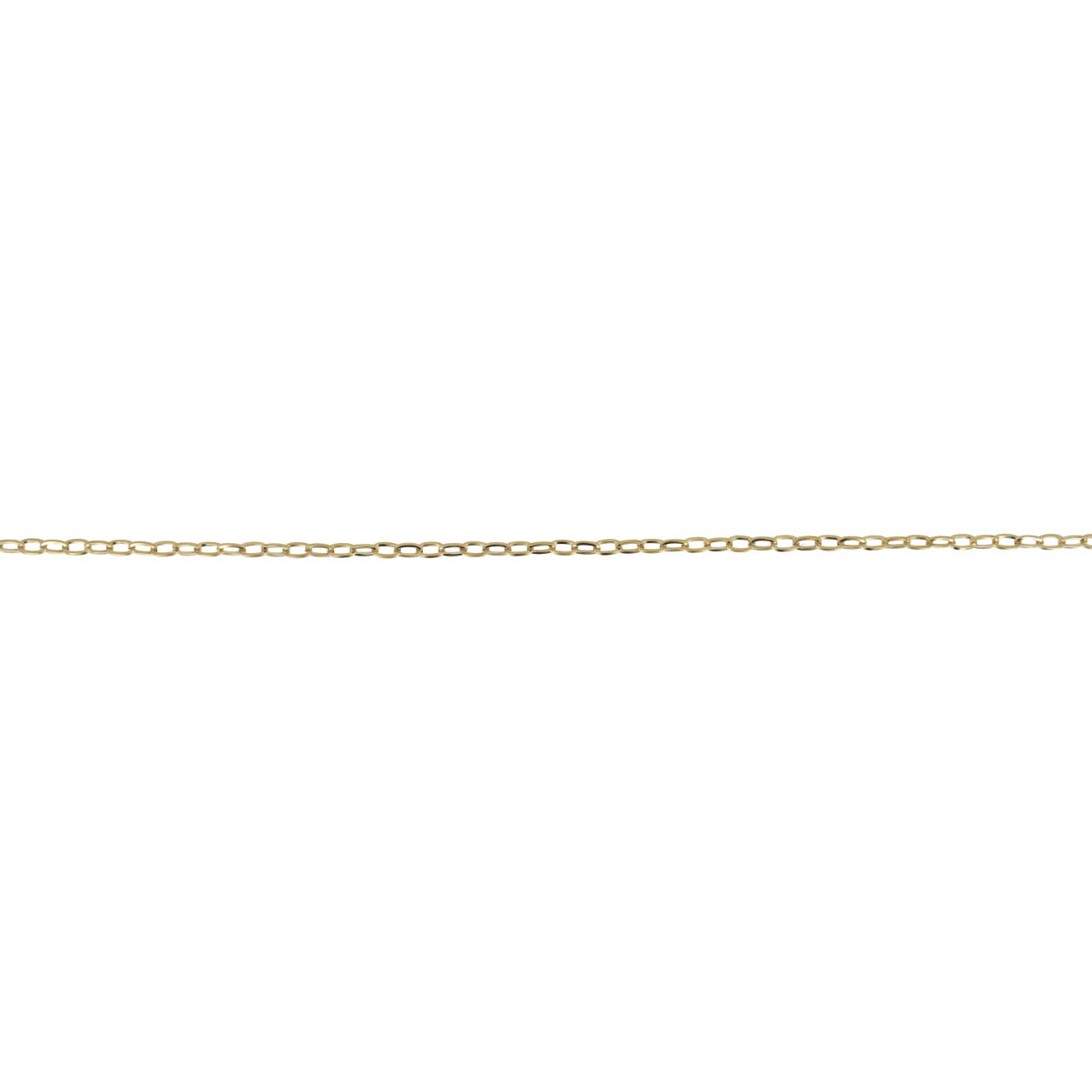Small Oval Link Chain (Gold Plated) 22 INCH/56CM