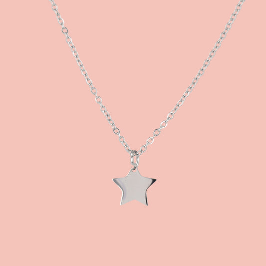 Simple Star Pendant Necklace
